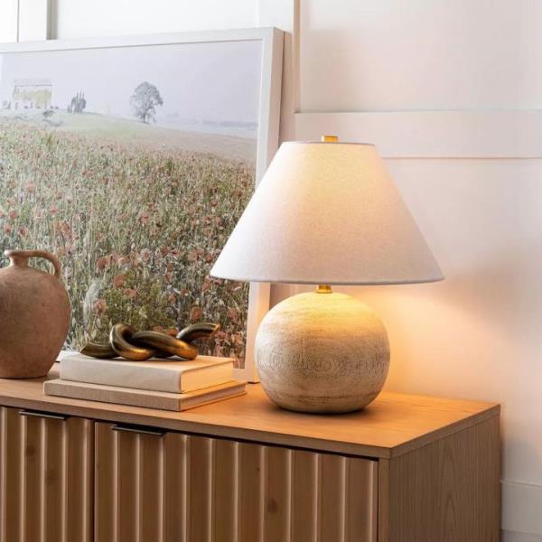 A faux-wood lamp will add style to your space, and it’s only $40 at Target.